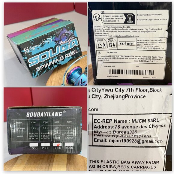 Brand New WJL3000 Fishing Reel by Popular Brand Sougayilang! - Picture 11 of 16